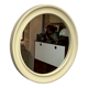 Carrara & matta 70s mirror, space age vintage bakelite mirror model america