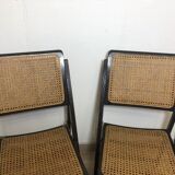 Paire de chaises cannées