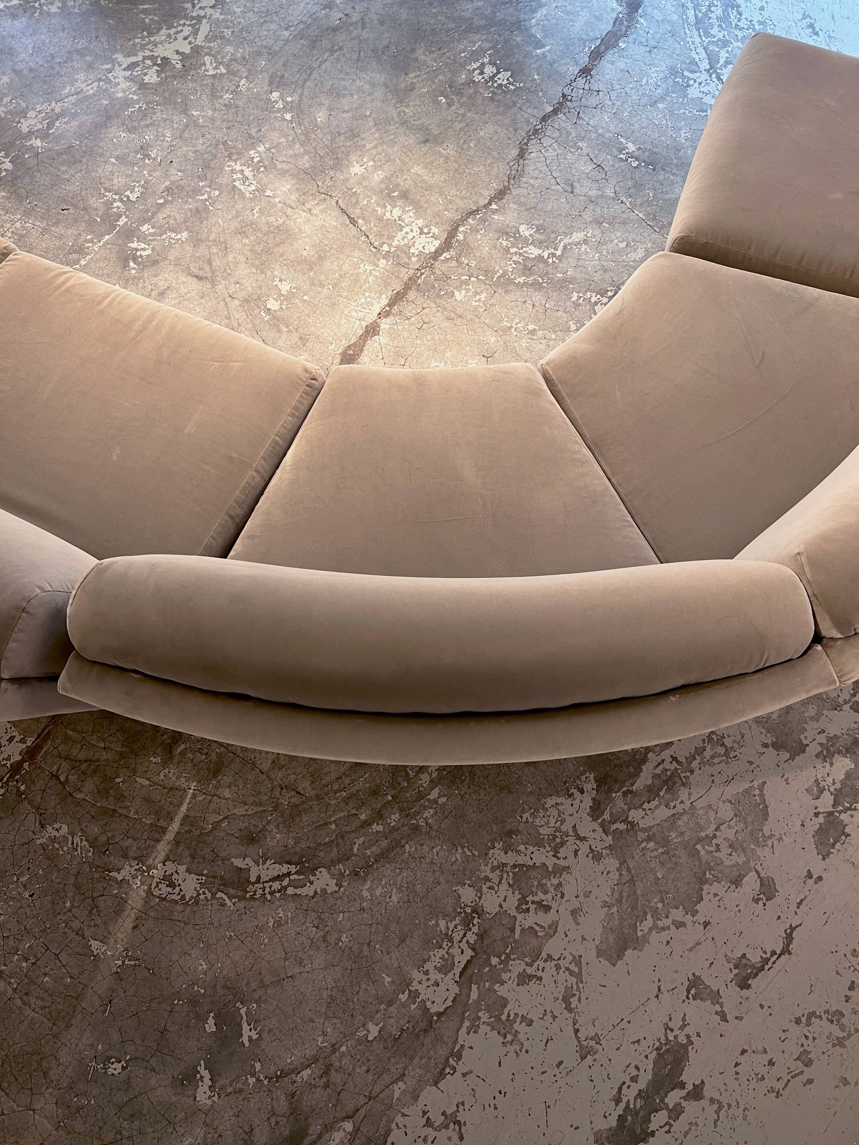 California corner sofa by Jacques Charpentier 1970s