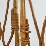 Vintage rattan screen