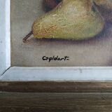 Still life with pears