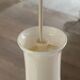 opaline pendant light - Sweden, 1970s