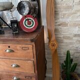 Wooden airplane propeller