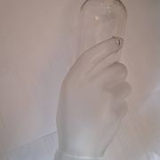Bottle hand from the Legras factory in Saint-Denis (19th century)