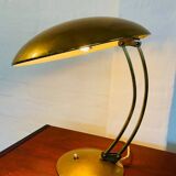 Vintage modernist Kaiser Dell brass lamp 1960s