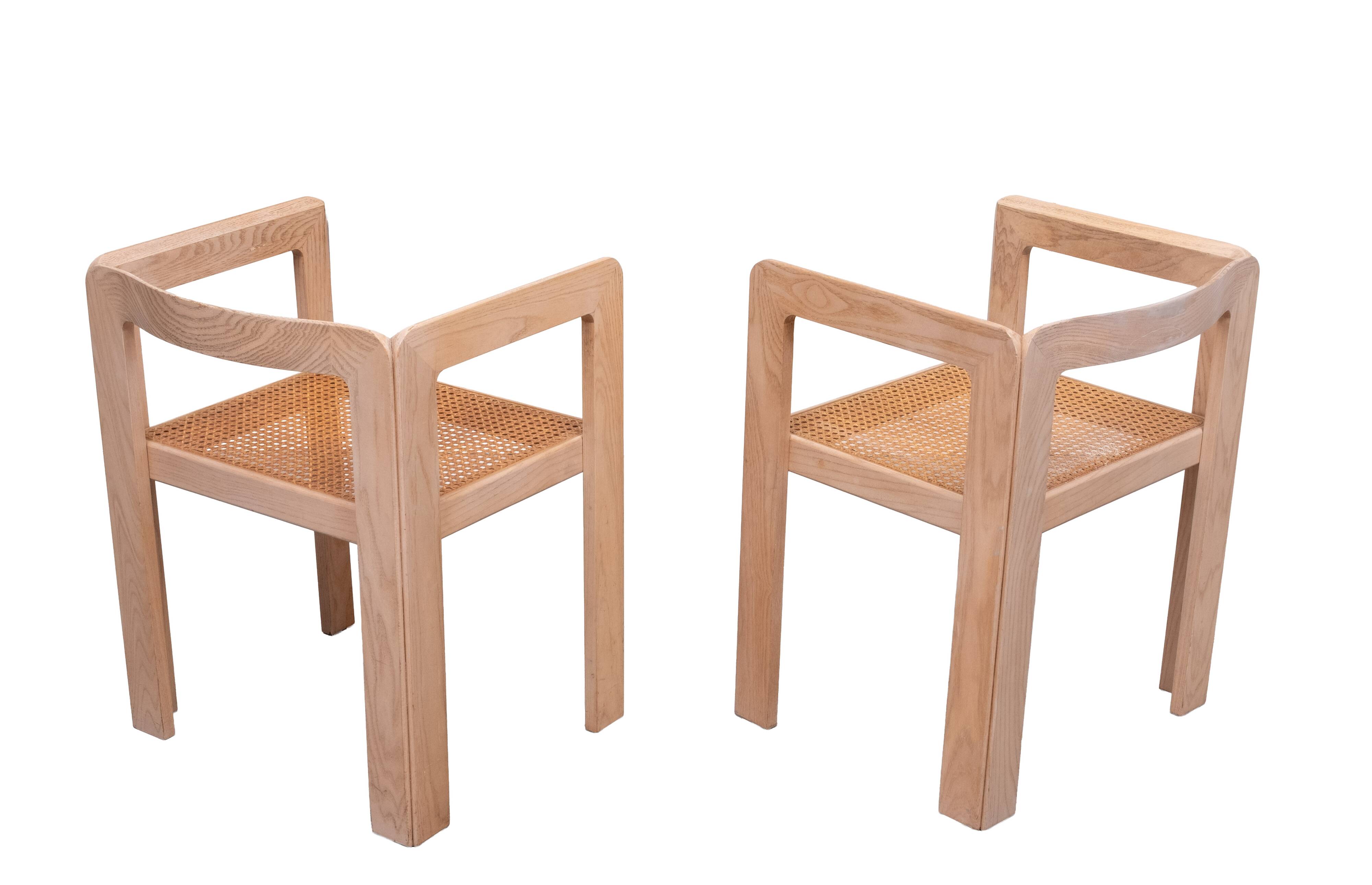 Derk Jan de Vries "Samara" Arm Chairs for Maisa Di Seveso Milano