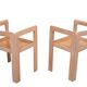Derk Jan de Vries "Samara" Arm Chairs for Maisa Di Seveso Milano