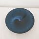 Scandinavian style enameled stoneware bowl Signed Wulf Rohland
