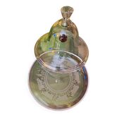 Bonbonnière - dome bell in crystal