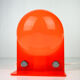 Space Age orange table lamp from Sergio Brazzoli for Guzzini, 1970s