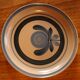 Set of 4 flat plates in Gien earthenware Angona model