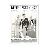 Vintage poster 30s beautiful gardener -30x40cm