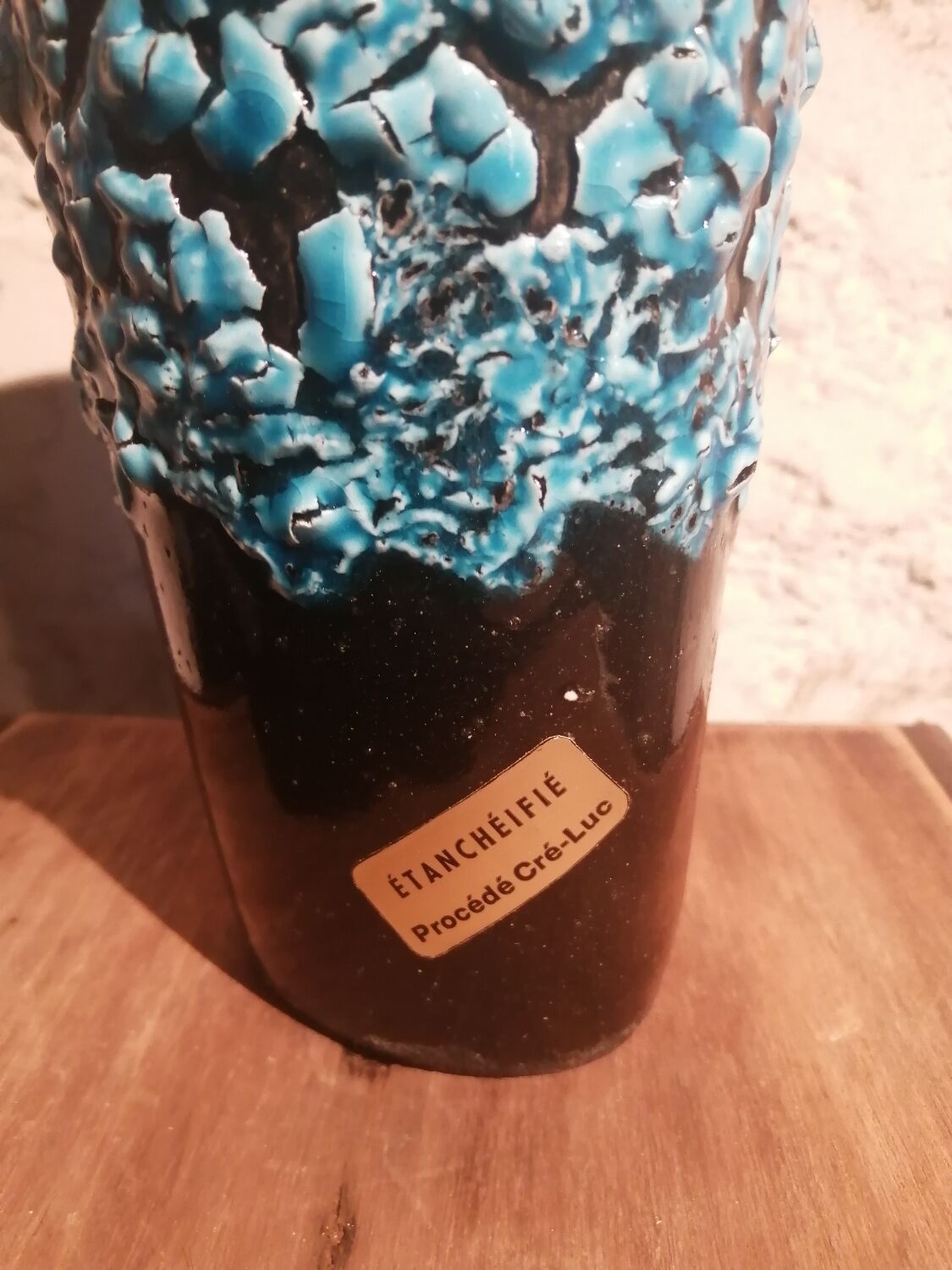 Vase of auguste Lucchesi, vallauris 1950s