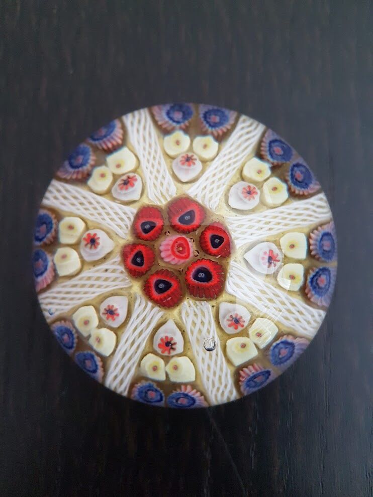 Ball of sulfide paperweight