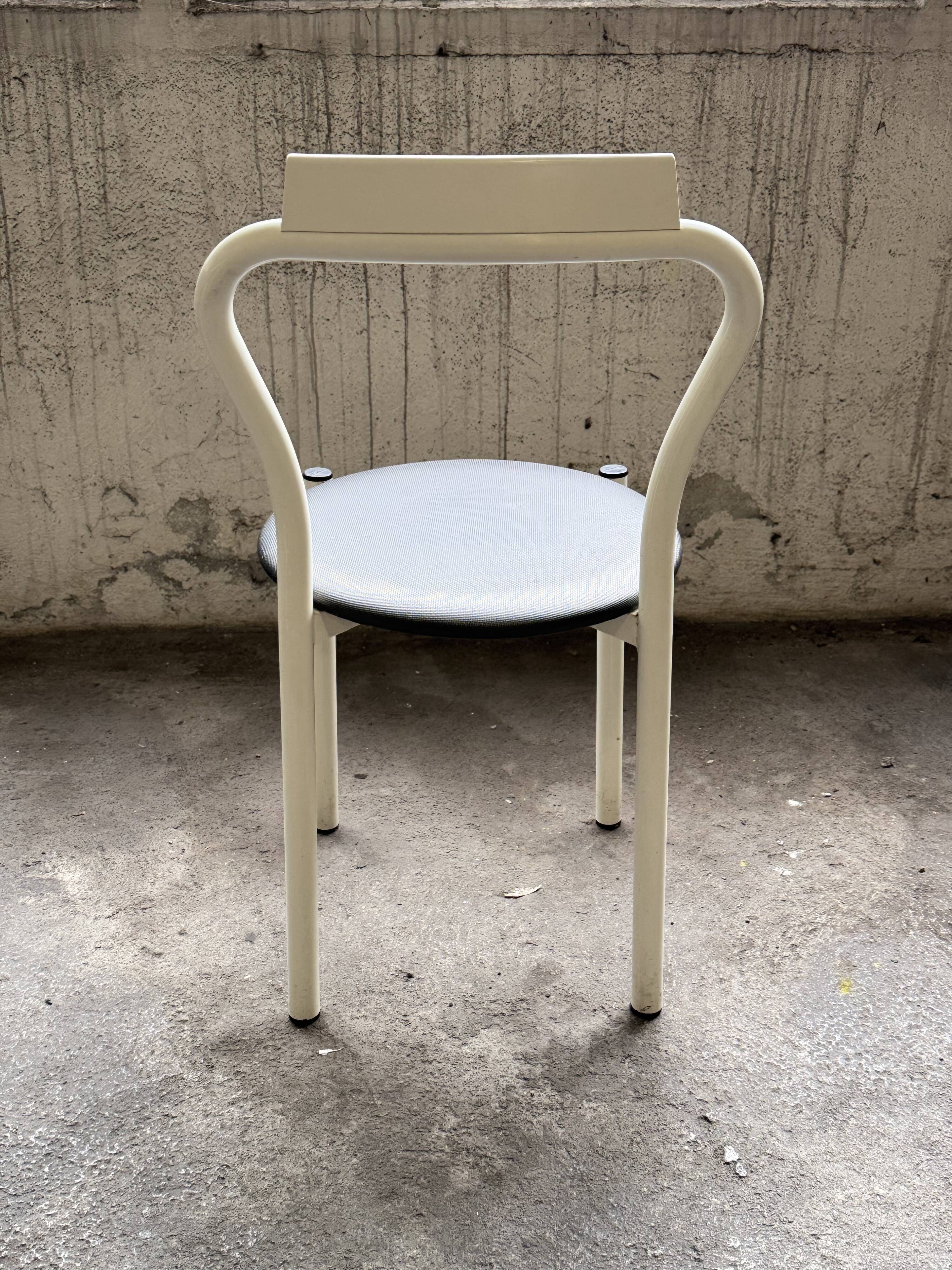 Set of 4 dining chairs by Calligaris, Italy, 1980