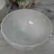 2 Digoin white ceramic milk coffee bowls
