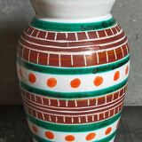 Vintage ceramic vase A. Fazio Vallauris 50s