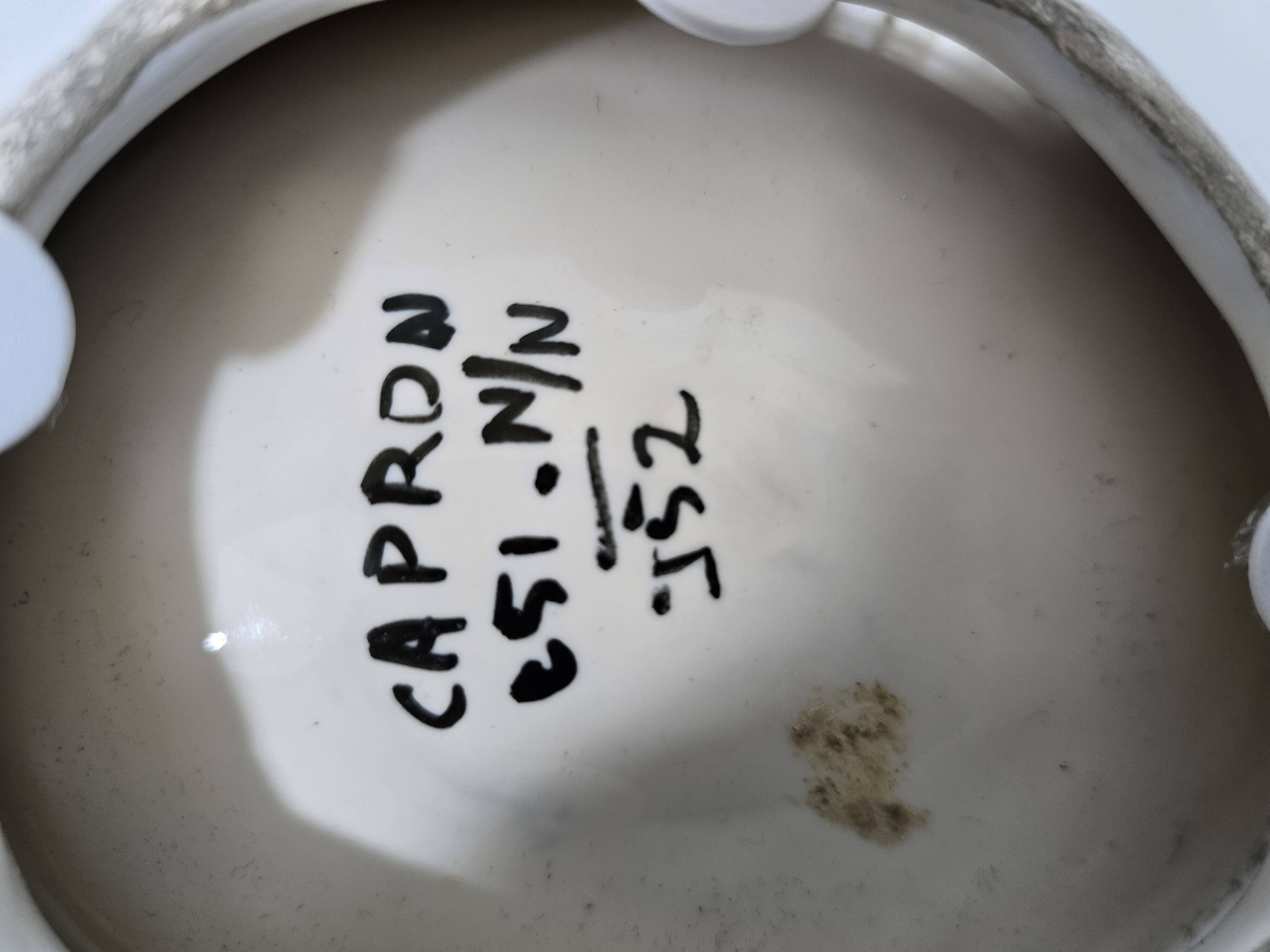 Roger Capron gray shuttle cup