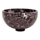 Rosso Levanto marble fruit bowl