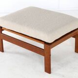 Komfort footstool 'Nimtofte' - danish design in teak vintage