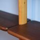 A Danish wall unit in teak and beech by William Watting for Scanflex, 1950s.