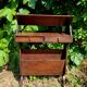 Wooden magazine rack