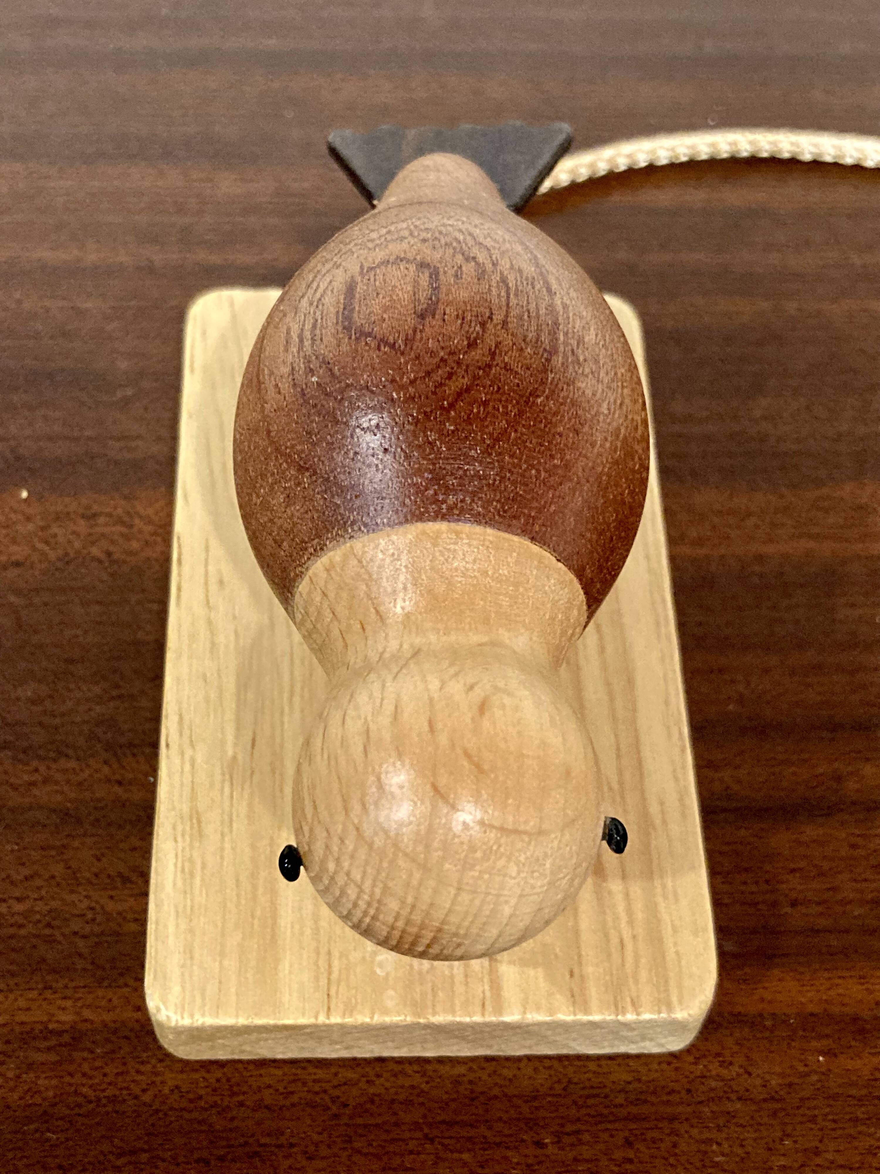 Scandinavian toc toc bird design.
