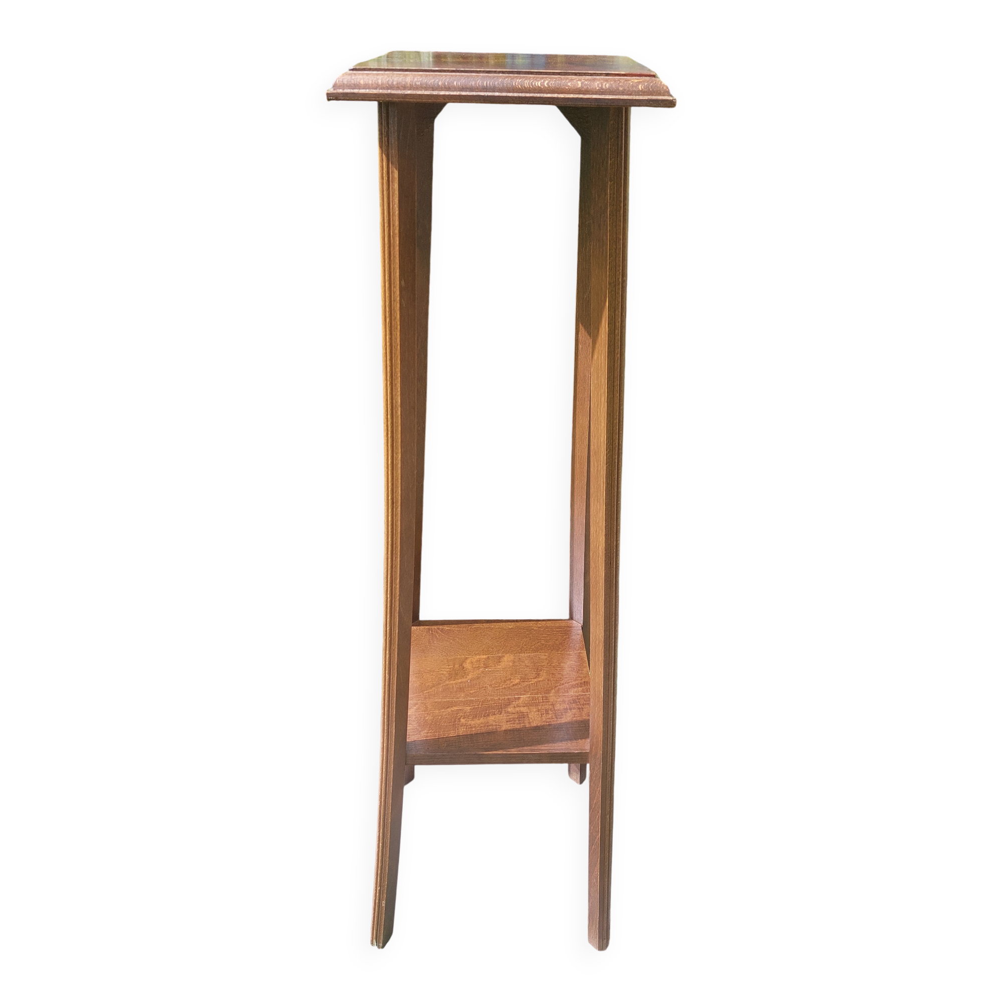 high wooden stool