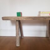 Small wooden bench