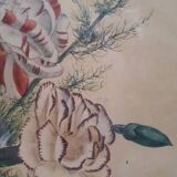 Poster ancient botanical flowers