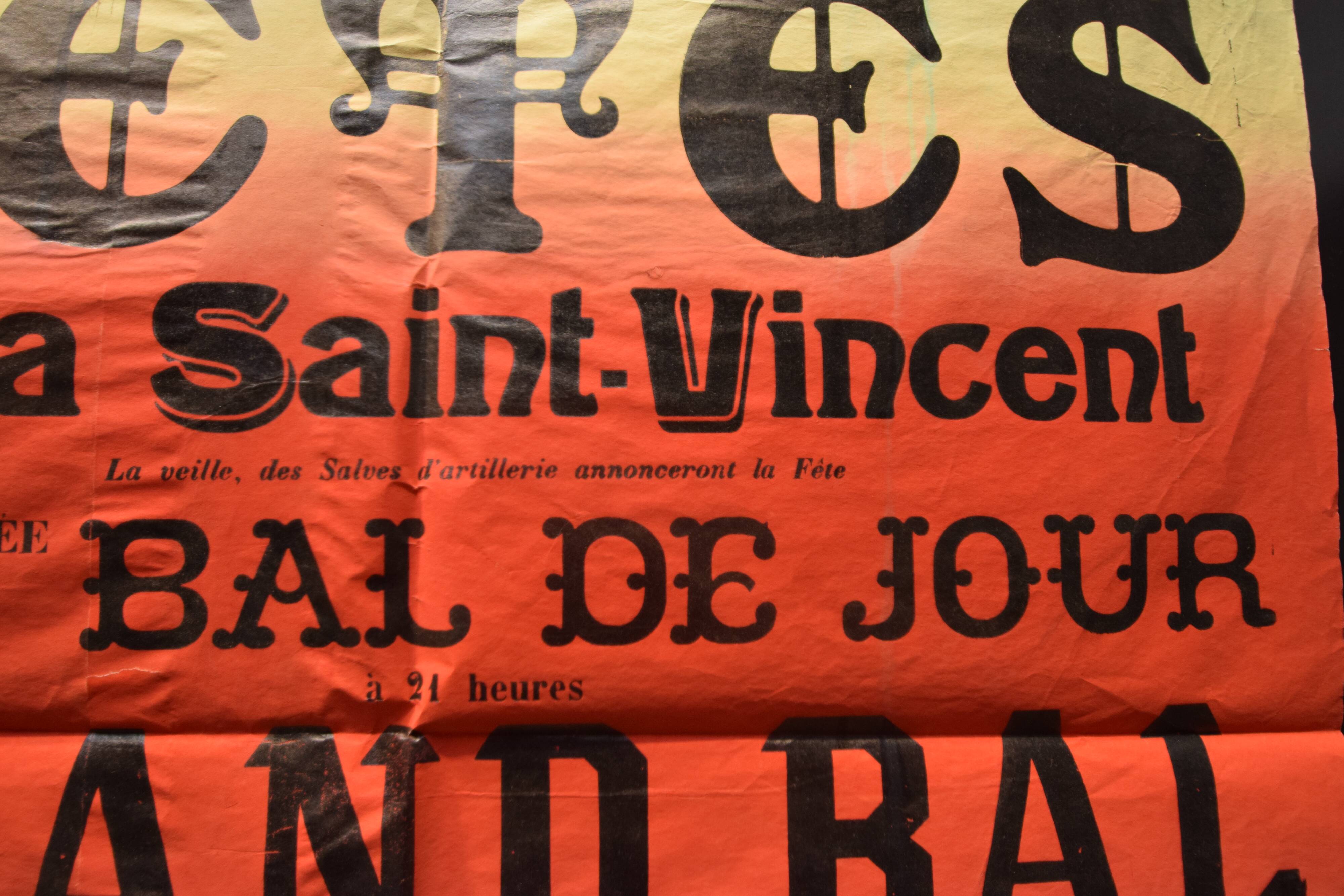 Poster "Summer Festival" - Balizac - 1932