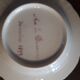 Porcelain bread/pastry plates