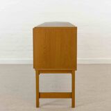 Mid-century brutalist oak sideboard