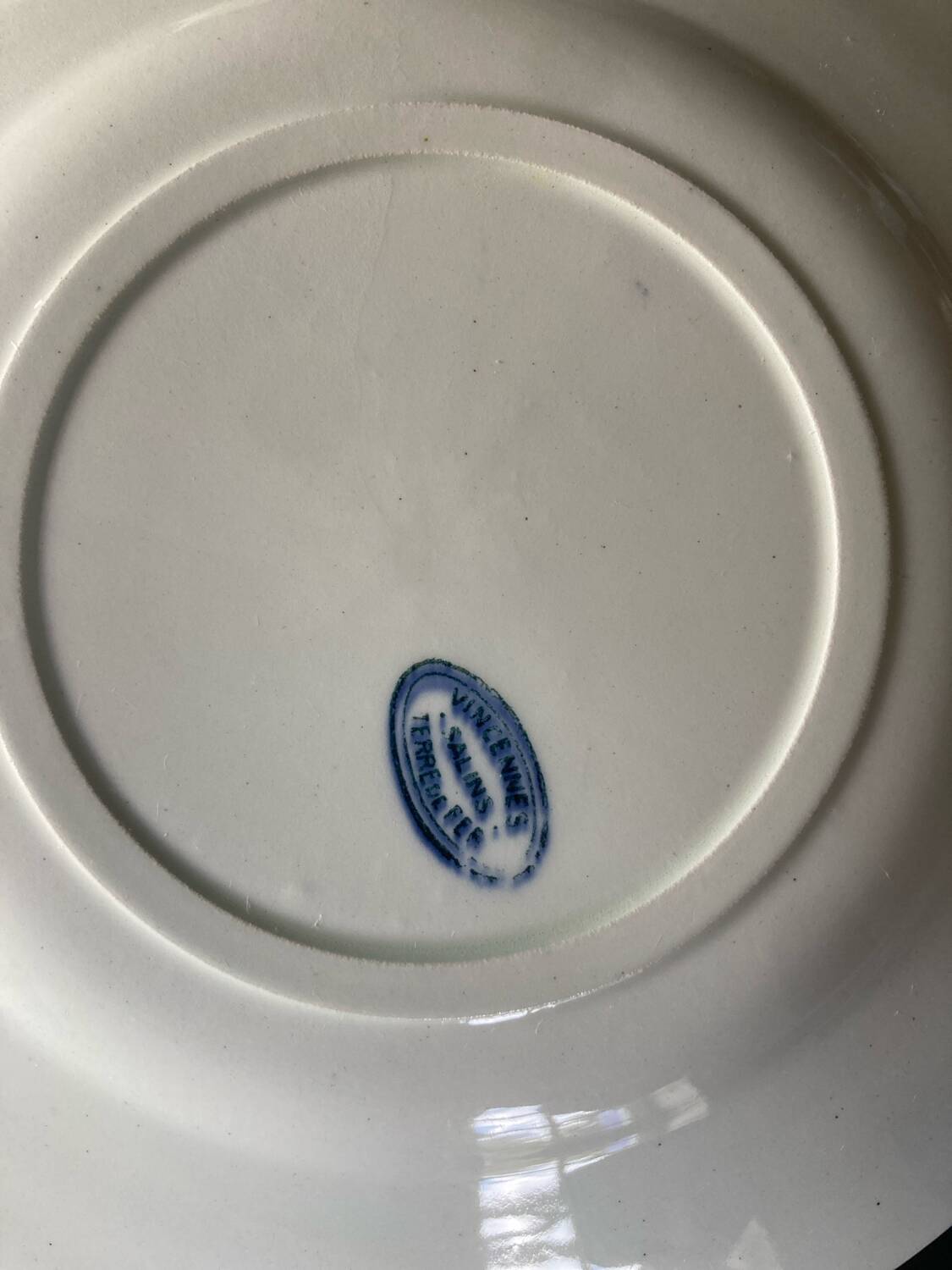 Set of 6 iron earth plates