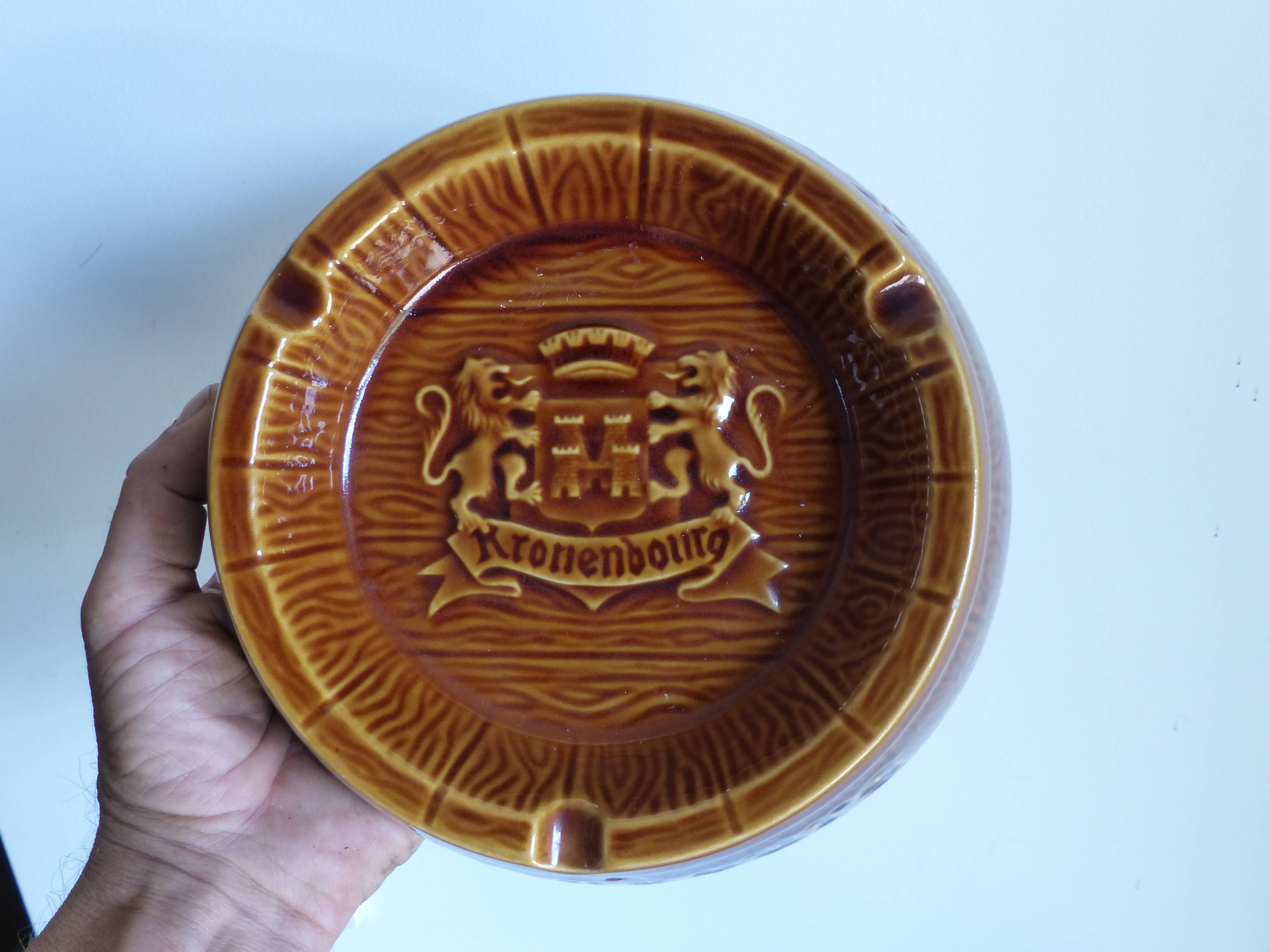 Kronenbourg advertising ashtray