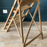 Stepladder decorated in old oak