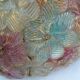 Glass ceiling in glass flowers. Murano 60/70 Barovier & Toso