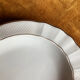 Round dish in Limoges Porcelain - Bernardaud B&C Malmaison service (1924)