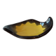 Large solar-shaped ceramic bowl, France, 1950s-1960s.
