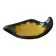 Large solar-shaped ceramic bowl, France, 1950s-1960s.