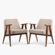 Paire de 366 fauteuils