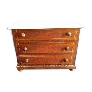 Commode jouet d'enfants à 3 tiroirs