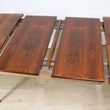 Scandinavian extendable rosewood dining table, 1960s