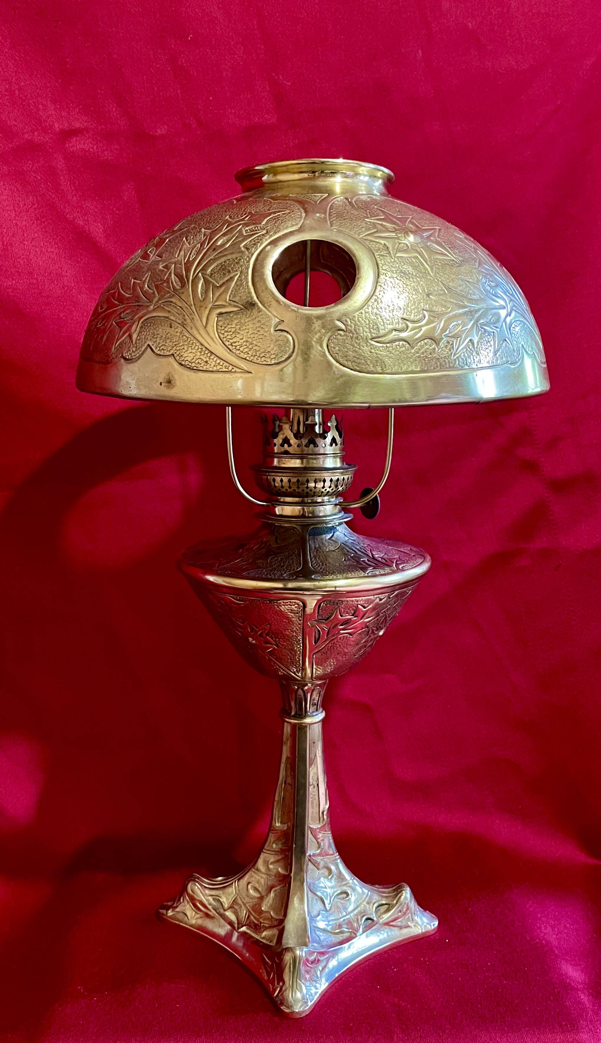 Art Deco oil lamp 19th century