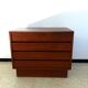 Vintage teak chest of drawers Scandinavian style 70s