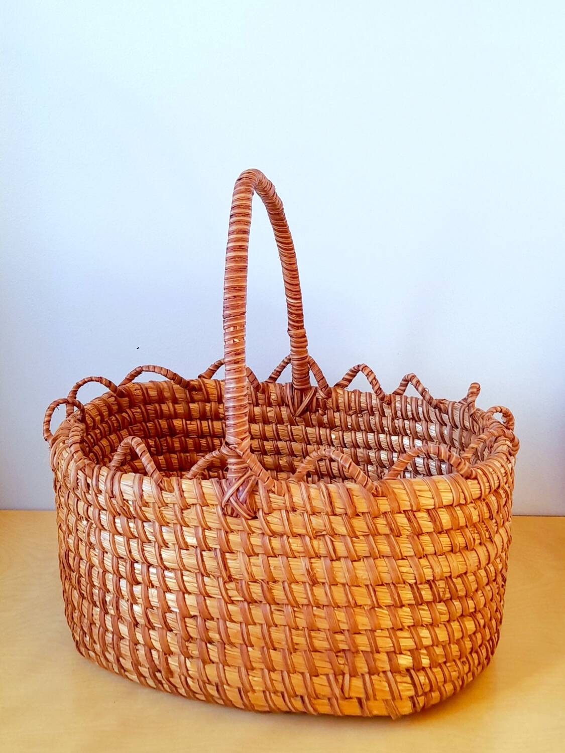 Straw basket 1950.