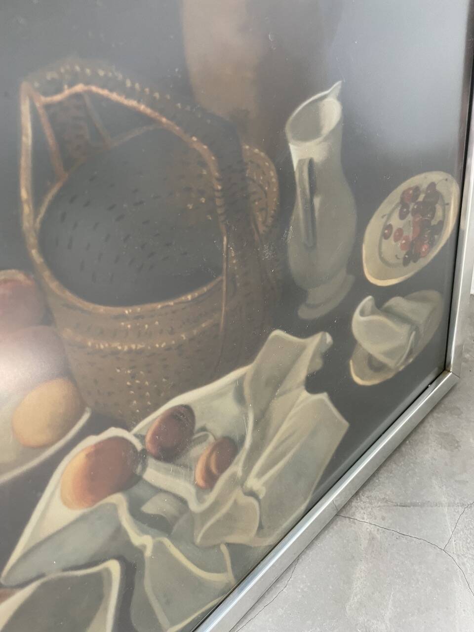 Framed lithograph André Derain “still life”