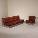 Jacques Charpentier sofa and armchair