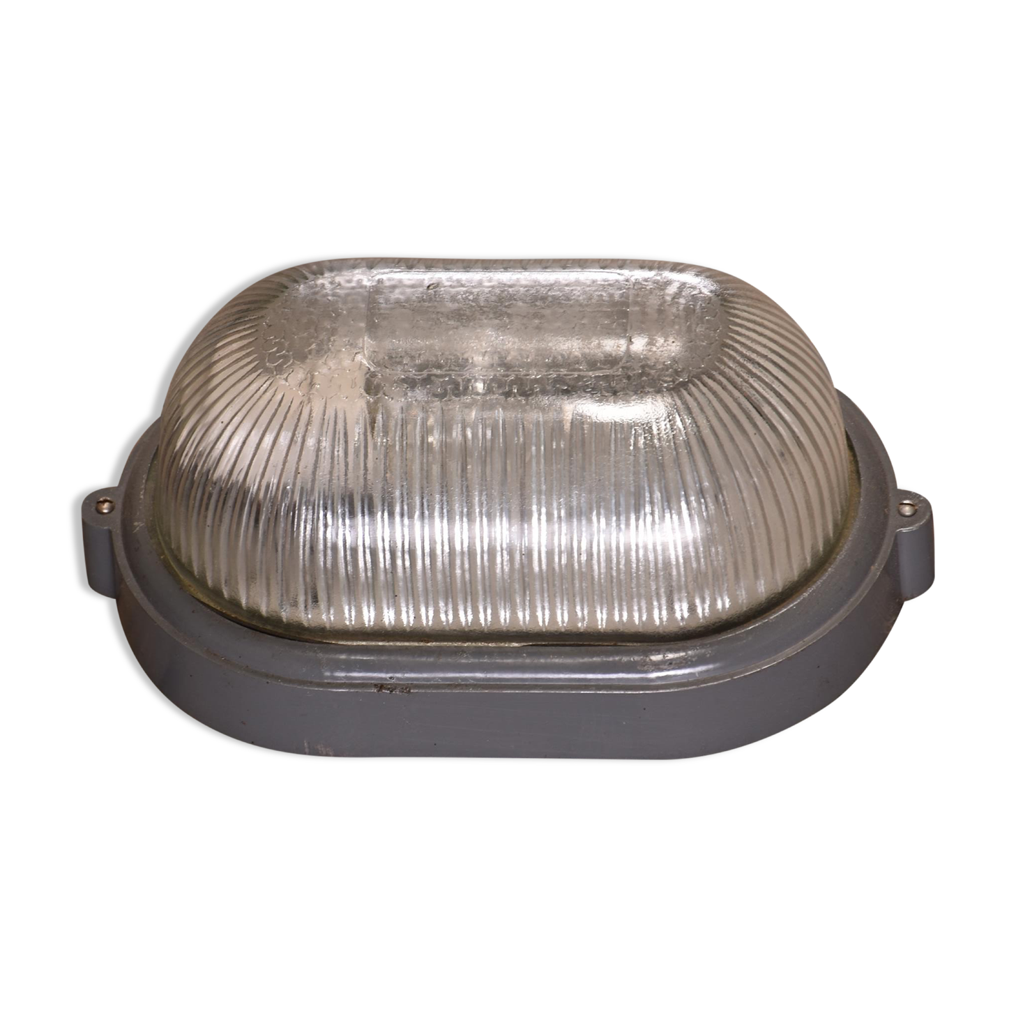 Industrial light vintage oval wall lamp