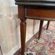 Console - Half-moon table Louis XVI in solid mahogany